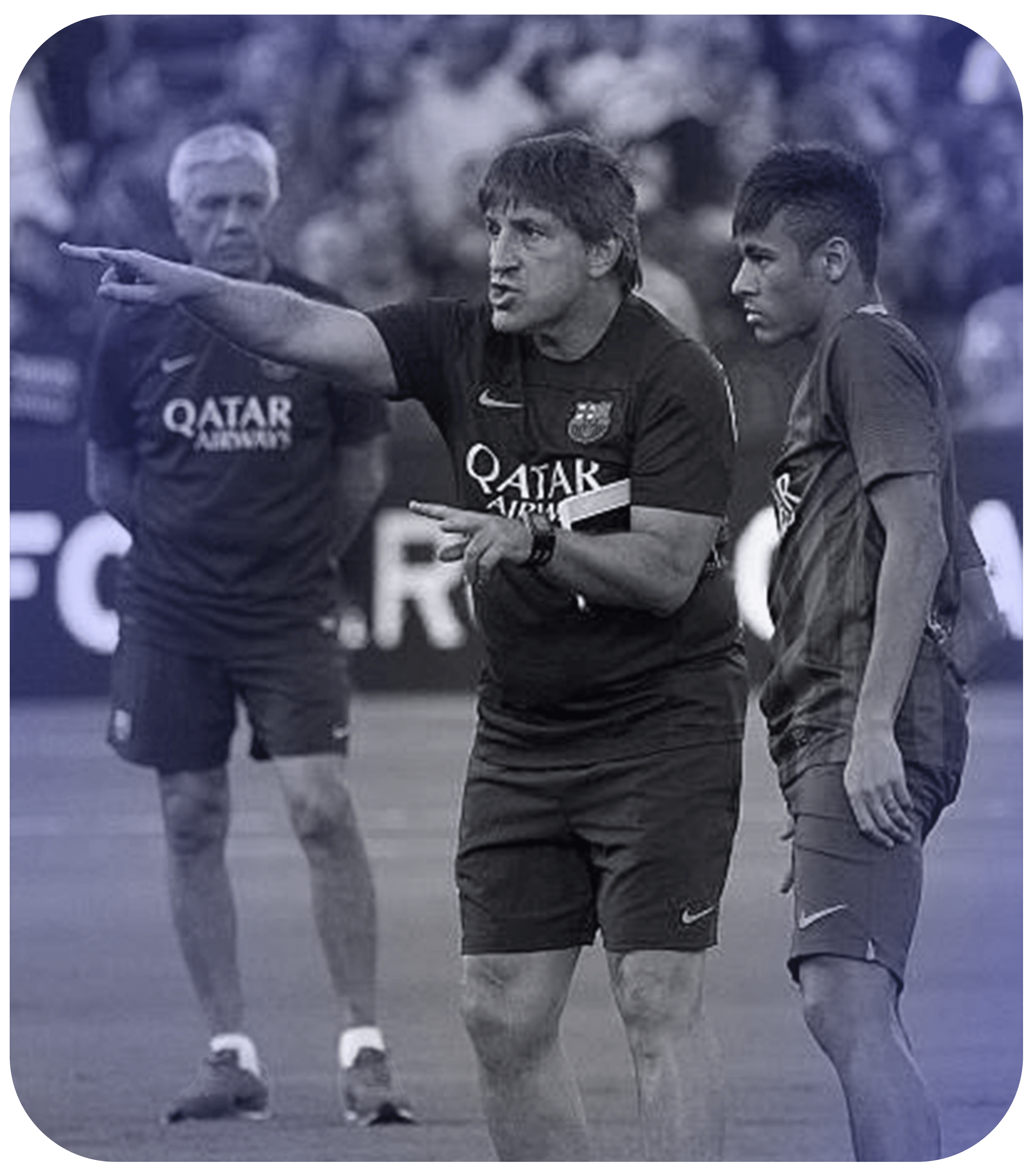 Jordi Roura coaching on the field